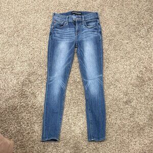 Express Women's Classic Blue Skinny Jeans